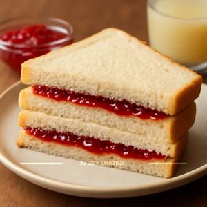 Bread Jam Sandwich