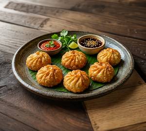Fry Momos ( 6 Pieces )