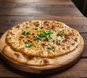 Fariyali Aloo ka Paratha