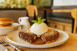 Double Nutella Filled Pancake