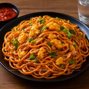Schezwan Egg Noodles