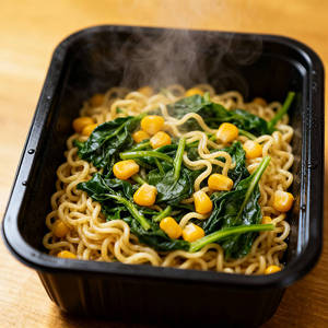 Spinach Corn Maggi