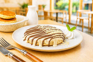 Nutella Cheesecake Pancake