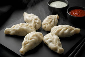 Steamed Paneer Momo [6 Pieces]