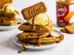 Signature Lotus Biscoff Waffle