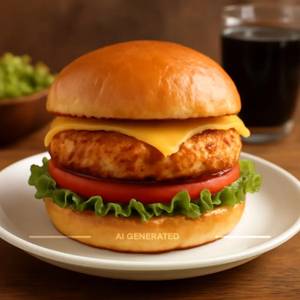 Paneer Cheese Burger