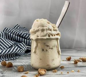 Macadamia nut shake with Top Layer Ice Cream