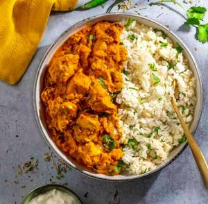 Chicken handi 200 g (4 pcs) + rice