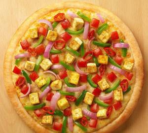 Paneer tikka Cheese Pizaa