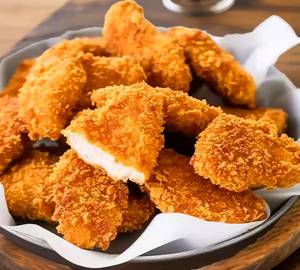 Chicken Nuggets With Eggless Mayo