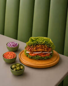 Tex Mex Burger (Lettuce Wrap)
