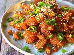 Honey Chilly Cauliflower