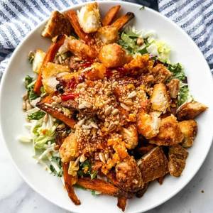 Thai Crispy Chicken Salad