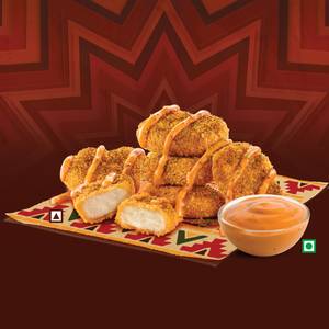 Peri Peri Chicken Nuggets (6pc) with Dip.