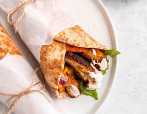 Whole Wheat Turkish Chicken Shawarma