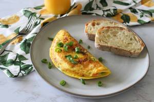 Choice Of Omelette On Toast