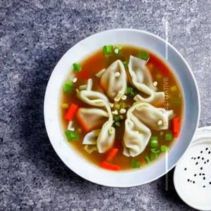 Veg Won Ton Soup