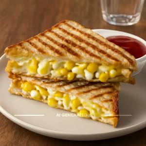Sweet Corn Cheese Sandwich