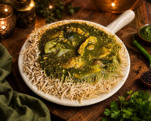 Veg Spicy Coriander Pot Rice