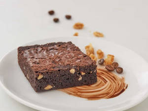 Cappuccino Walnut Brownie