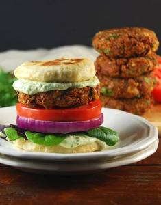 Tandoori burger