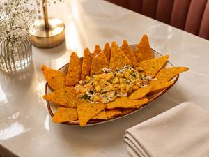 Mexican Corn Cheese Nachos