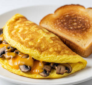 Creamy Mushroom Omelette