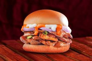Spicy Aloo Crunch Burger