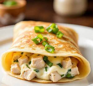Creamy Chicken Crepe