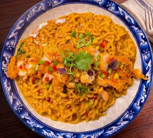 Fried Chicken Loaded Noodles