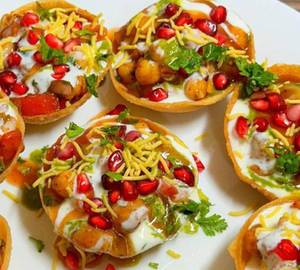 Dahi Papad Chat