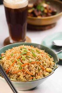 Veg Fried Rice Jain