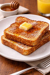 French Toast With Honey