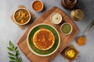 Ghee Thatte Podi Idli-1pc.
