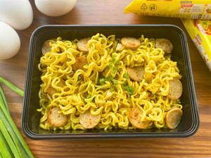 Chicken Sausage Maggi
