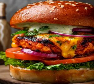 Tandoori burger