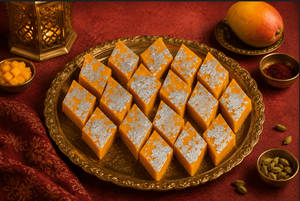 Mango Chocolate Burfi