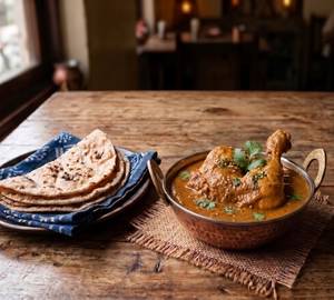 Chicken Chaap With Choice Of Roti