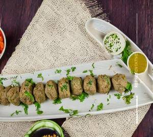 Afghani Mutton Seekh Kebab