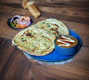 Tandoori Lacchadar Parantha + Daal Makhni