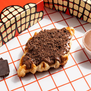 The Belgian Chocolate Croffle
