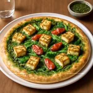 Pesto Paneer Pizza