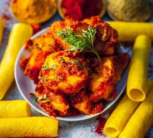 Spicy Aloo With Nadda