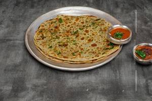Mutton Keema Egg Paratha