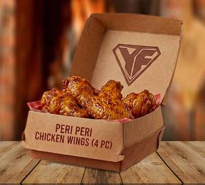 4 Pc Peri Peri Chicken Wings