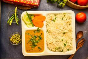 Yellow Dal & Rice Combo