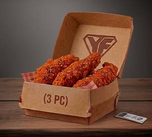 3 Peri Peri Strips Bucket