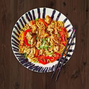 Singapore Chicken Noodels,