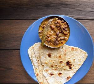 Kadala Curry + Chapati (2pc)