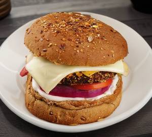 Tandoori Burger With Cheese